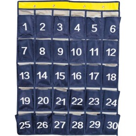 kangaro Pochette murale pour smartphones, avec 30 poches