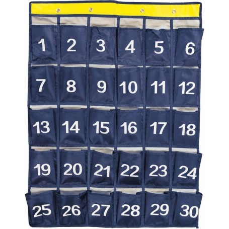 kangaro Pochette murale pour smartphones, avec 30 poches