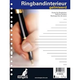 kangaro Feuillets mobiles, 165 x 210 mm, lign, 300 pages