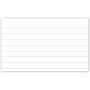 kangaro Fiches bristol, 90 x 55 mm, lign, blanc