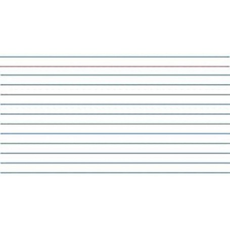 kangaro Fiches bristol, 130 x 80 mm, lign, blanc