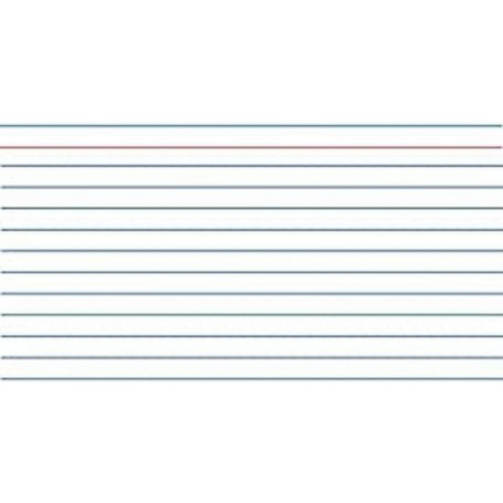 kangaro Fiches bristol, 148 x 105 mm, lign, blanc