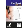 kangaro Bloc-notes, 115 x 198 mm, uni, 200 feuilles