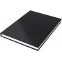 kangaro Cahier, A5, 160 pages, lign, noir