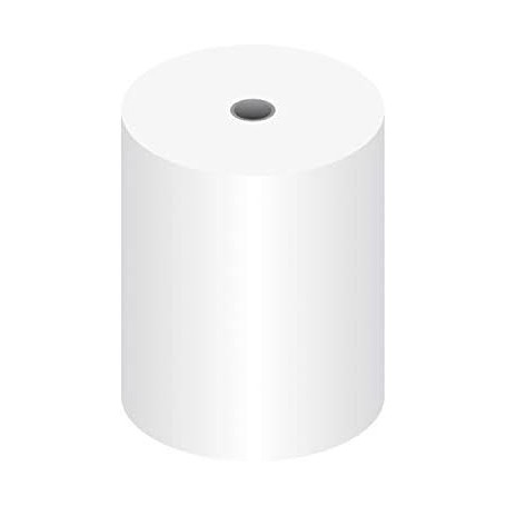 kangaro Rouleau de caisse, 76 mm x 46 m x 12 mm, blanc