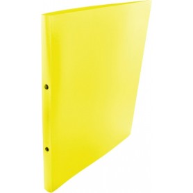 kangaro Classeur anneaux, 2 anneaux, PP, A4, jaune
