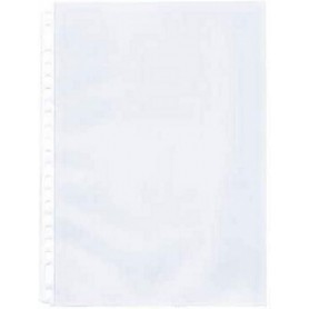kangaro Pochette perfore, A4, PP, 0,08 mm, grain