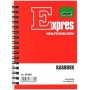 Expres Kasboek spiraal gebonden, A6 staand, 50 vel