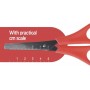 WESTCOTT Bloc pour ciseaux, bois, garni, incl. 32 paires