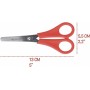 WESTCOTT Bloc pour ciseaux, bois, garni, incl. 32 paires