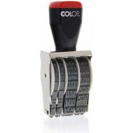 COLOP Datumstempel 09000, Monate in Buchstaben