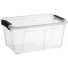plast team Bote de rangement HOME BOX, 8 L, transparent