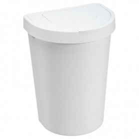 plast team Poubelle SEATTLE, 25 litres, blanc