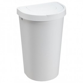 plast team Poubelle SEATTLE, 45 litres, blanc