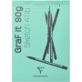 Clairefontaine Bloc croquis GRAF\'IT, A6, assorti
