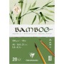 Clairefontaine Bloc de papier aquarelle BAMBOO, 250 g/m2, A5