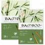 Clairefontaine Bloc de papier aquarelle BAMBOO, 250 g/m2, A5