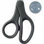 LEITZ Ciseaux Titanium, longueur: 180 mm, rond, gris