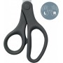LEITZ Ciseaux Titanium, longueur: 205 mm, rond, gris