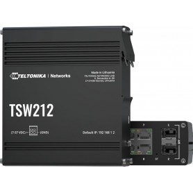 Teltonika TSW212 8-Port Switch +2 SFP managebar