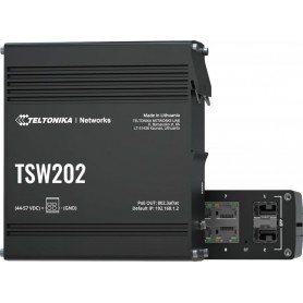 Teltonika TSW202 8-Port Switch +2 SFP POE+ managebar