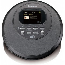 Lenco CD-500 Discman CD/MP3/DAB+/Radio/BT AntiShock schw