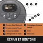 Lenco CD-500 Discman CD/MP3/DAB+/Radio/BT AntiShock schw