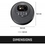 Lenco CD-500 Discman CD/MP3/DAB+/Radio/BT AntiShock schw