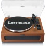 Lenco LS-430 Plattenspieler 4x Lautsprechern BT braun