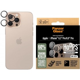 PanzerGlass Hoops Kamera SP iPhone 16 Pro /16 Pro Max transpar