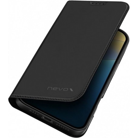 nevox Vario Series Bookcase iPhone 16 schwarz