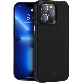 nevox StyleShell PRO MagSafe Leder iPhone 16 Pro Max sch
