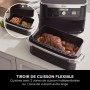 Friteuse sans huile Foodi Flex 10,4L Inox/Blanc - NINJA - AF500EU