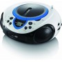 Radio FM portable Lecteur CD et USB Blue