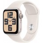 Apple Watch SE 40mm GPS Starlight Aluminium Case - S/M Sport Band MXEF3QF/A