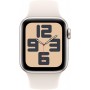 Apple Watch SE 40mm GPS Starlight Aluminium Case - S/M Sport Band MXEF3QF/A
