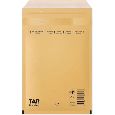 Pack D MARRON - 100 x Enveloppes à bulles 200x275mm