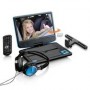 Lenco DVP-910 9\'\' DVD-Player portabel m. Kopfhörer blau