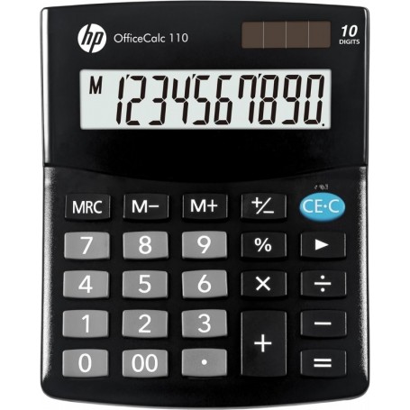 hp Calculatrice de bureau \"OfficeCalc 110\", noir
