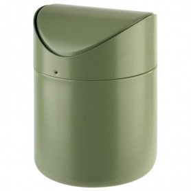 APS Poubelle de table, en inox, vert