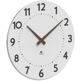 ALBA Horloge murale \"HORMILENA 55\", montre … quartz, blanc