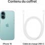 Apple iPhone 16 128GB blaugrün