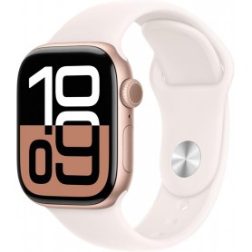 Apple Watch Series 10 42mm GPS Alu Rose Gold S/M Light Blush MWWH3QF/A