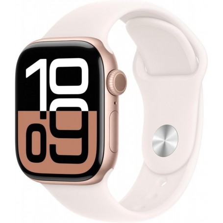Apple Watch Series 10 42mm GPS Alu Rose Gold S/M Light Blush MWWH3QF/A