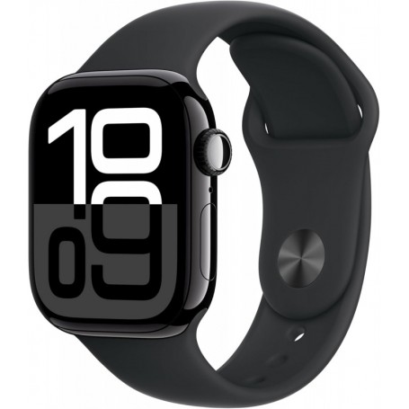 Apple Watch Series 10 42mm GPS Aluminium Jet S/M Black MWWE3QF/A