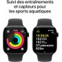 Apple Watch Series 10 42mm GPS Aluminium Jet S/M Black MWWE3QF/A