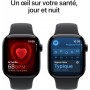 Apple Watch Series 10 42mm GPS Aluminium Jet S/M Black MWWE3QF/A
