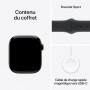 Apple Watch Series 10 42mm GPS Aluminium Jet S/M Black MWWE3QF/A