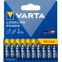 VARTA Pile alcaline \"LONGLIFE POWER\", Micro AAA, pack de 10