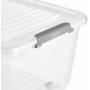 keeeper Bote de rangement \"leo\", 37 litres, transparent
